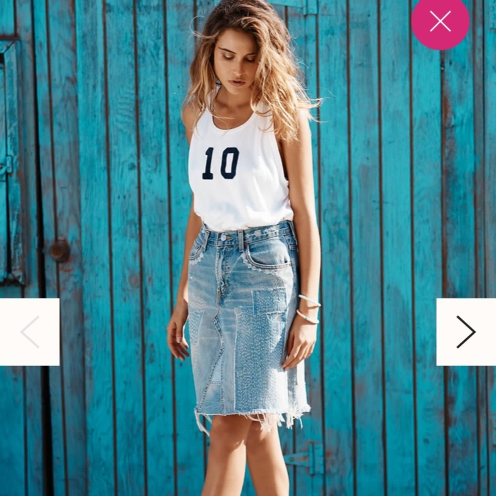 Free People Heirloom Arrowhead Skirt